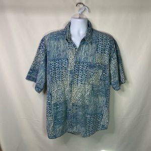 Funky Vintage 90s Button-Down, Men’s XL